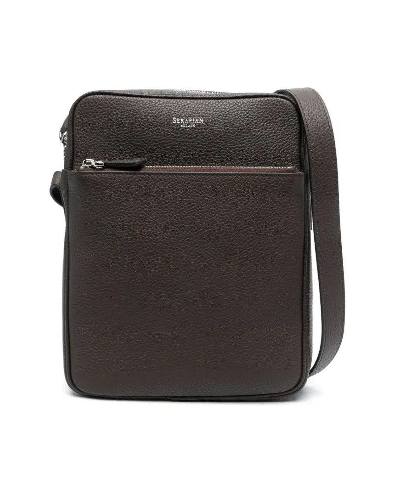 Serapian North South Kuriertasche - Braun Braun