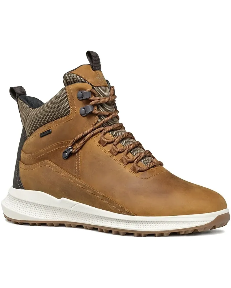 Geox Sneakers mit Schnürung - Braun Braun