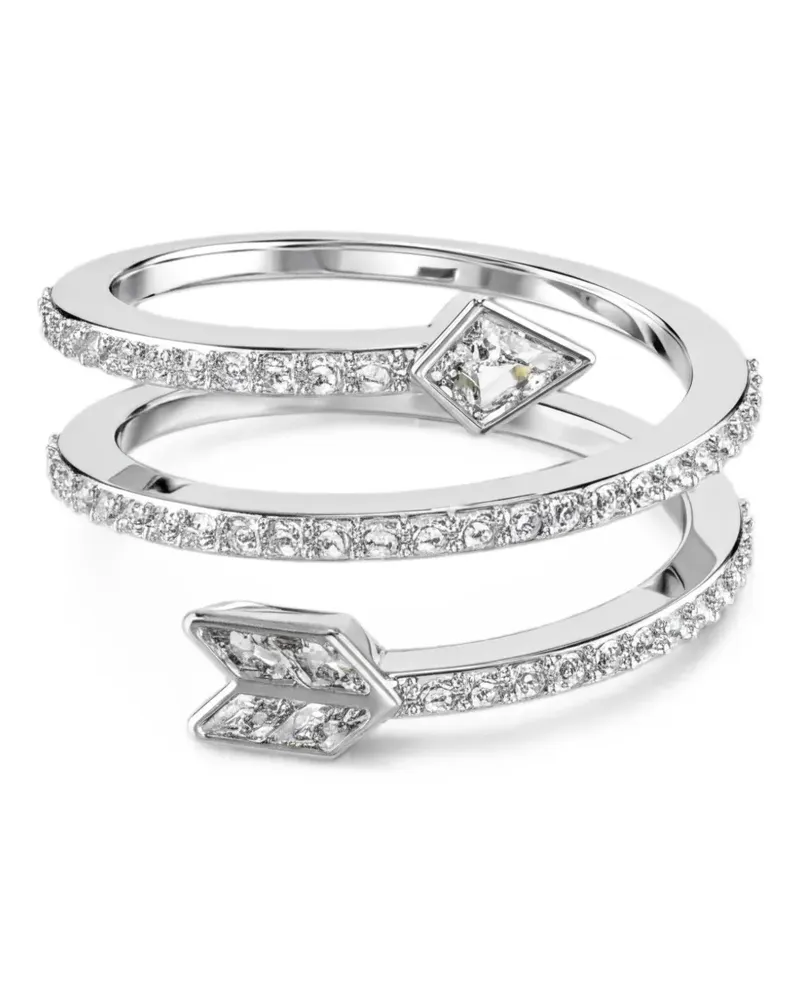 Swarovski Idyllia arrow ring - Silber Silber