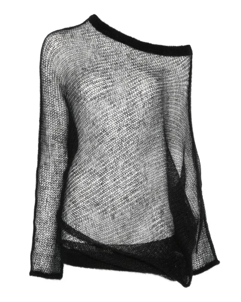 Ann Demeulemeester Dolfine sweater - Schwarz Schwarz