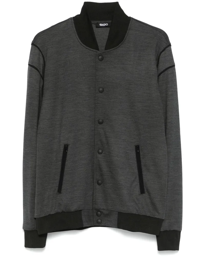 ERALDO Bomberjacke aus Merinowolle - Grau Grau