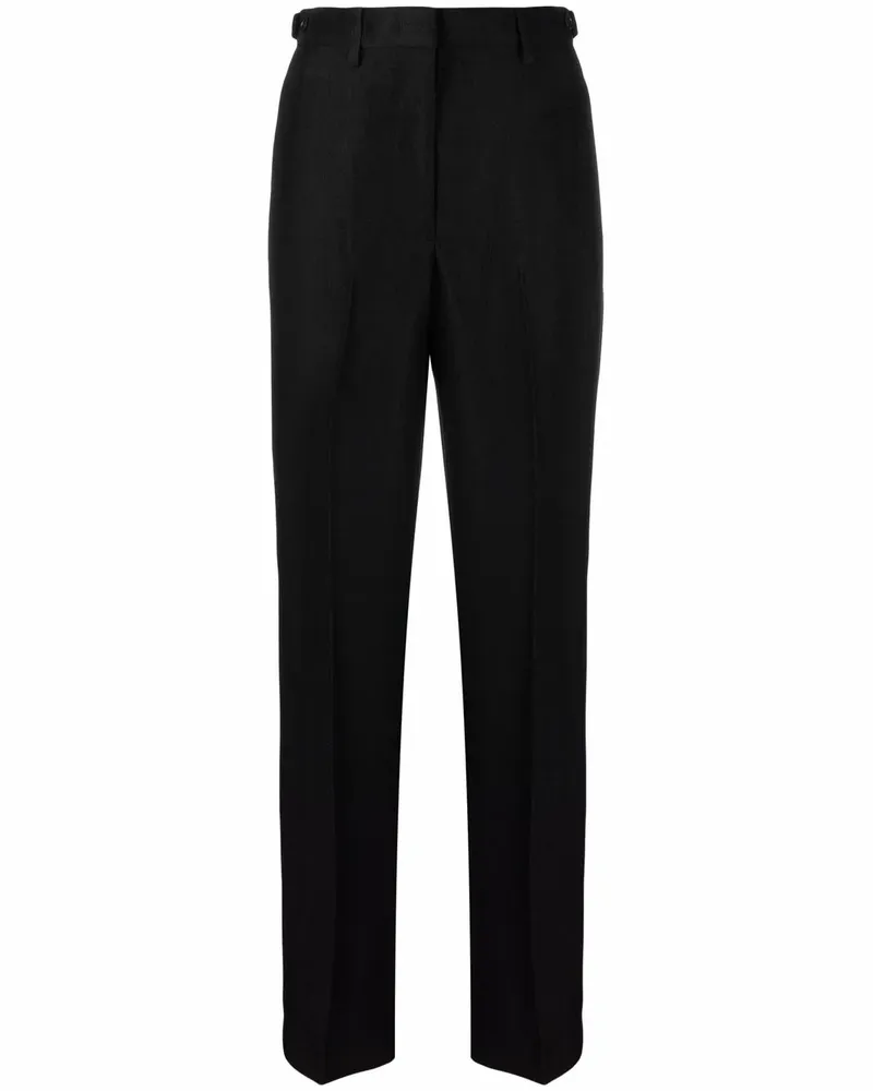 MSGM Hose mit geradem Bein - Schwarz Schwarz