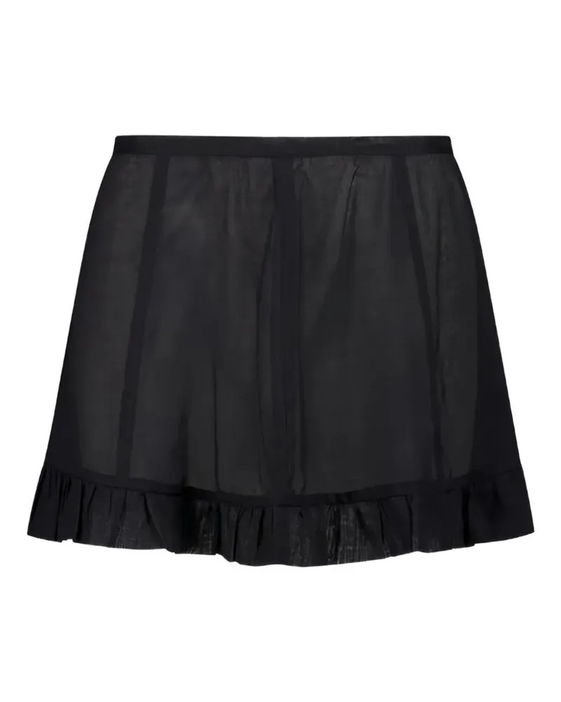 Paloma Wool Cliff ruffled skirt - Schwarz Schwarz