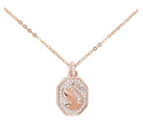 Signum crystal-embellished pendant necklace