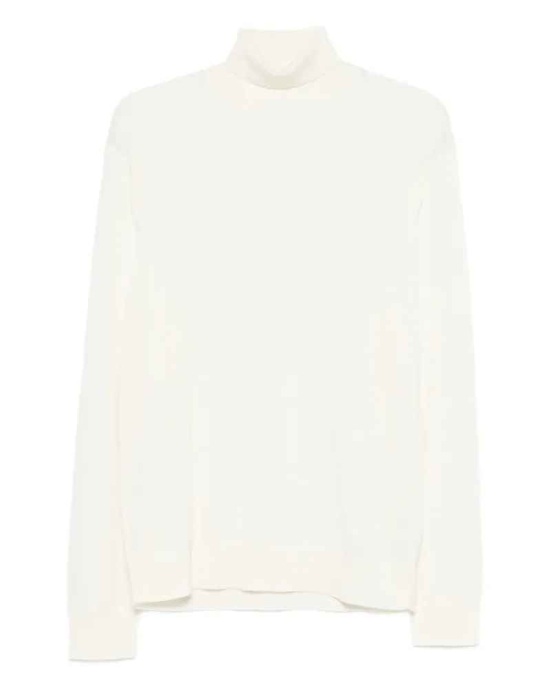 Manuel Ritz Pullover mit Rollkragen - Weiß Weiß