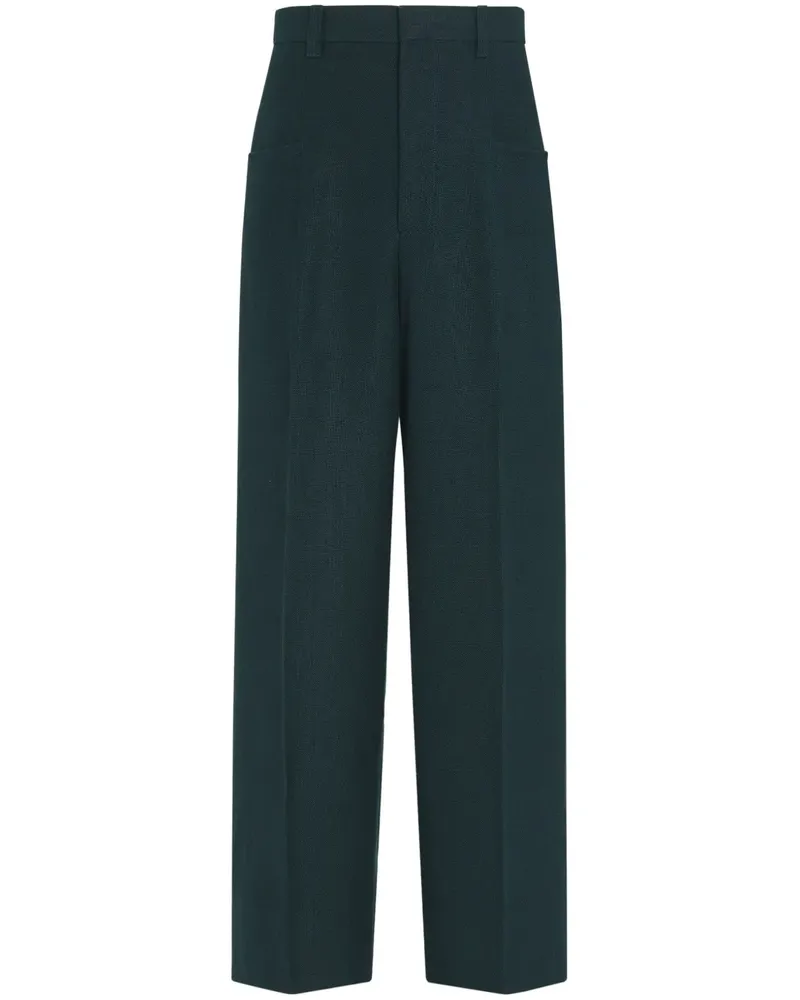Ermenegildo Zegna Oasi Lino Hose - Blau Blau
