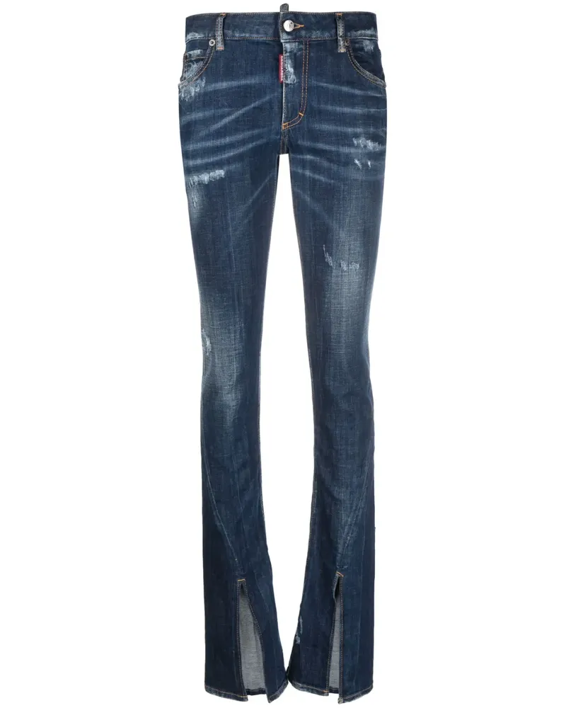 Dsquared2 Bootcut-Jeans - Blau Blau