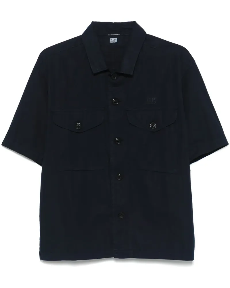C.P. Company Klassisches Hemd - Blau Blau
