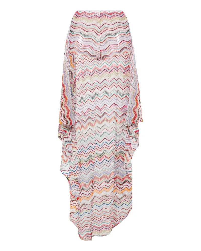 Missoni Sarong mit Zickzackmuster - Rot Rot