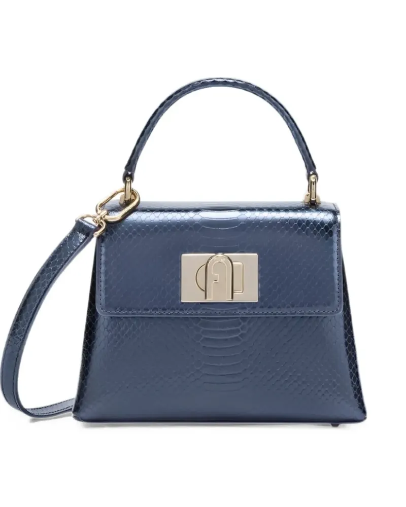 Furla 1927 top-handle mini bag - Blau Blau