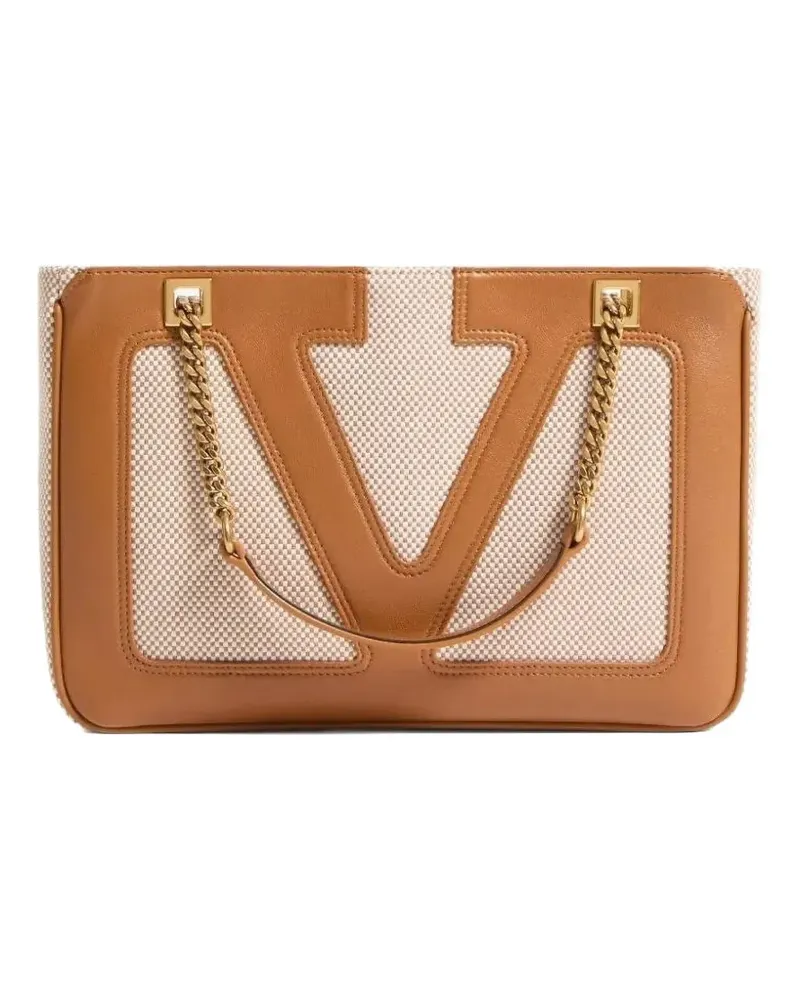 Valentino Garavani Kleiner Viva Superstar Tote Bag - Braun Braun