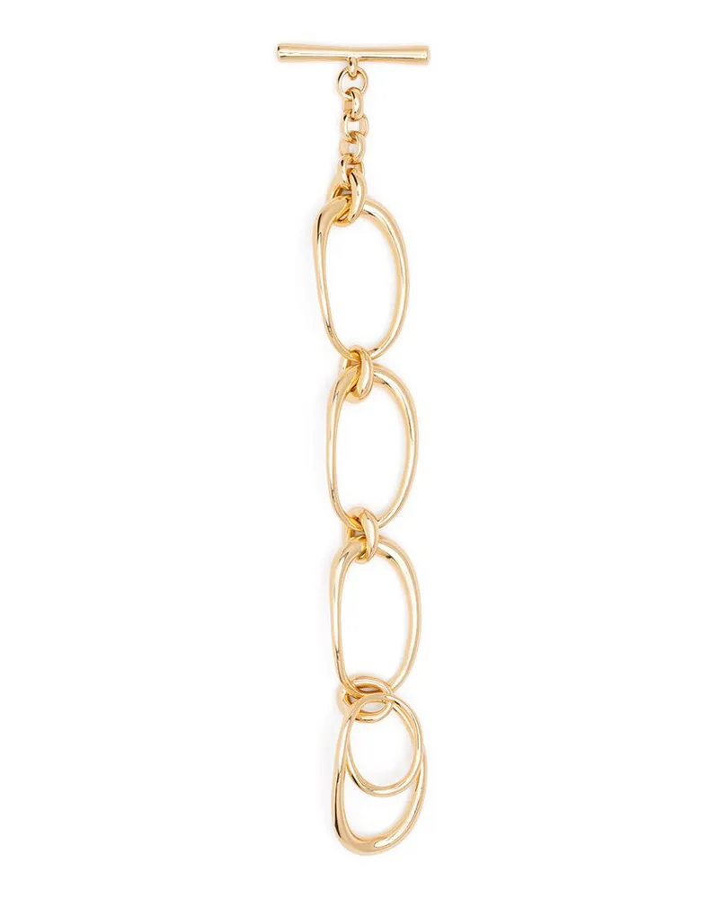Charlotte Chesnais Armband mit Panzerkette - Gold Gold