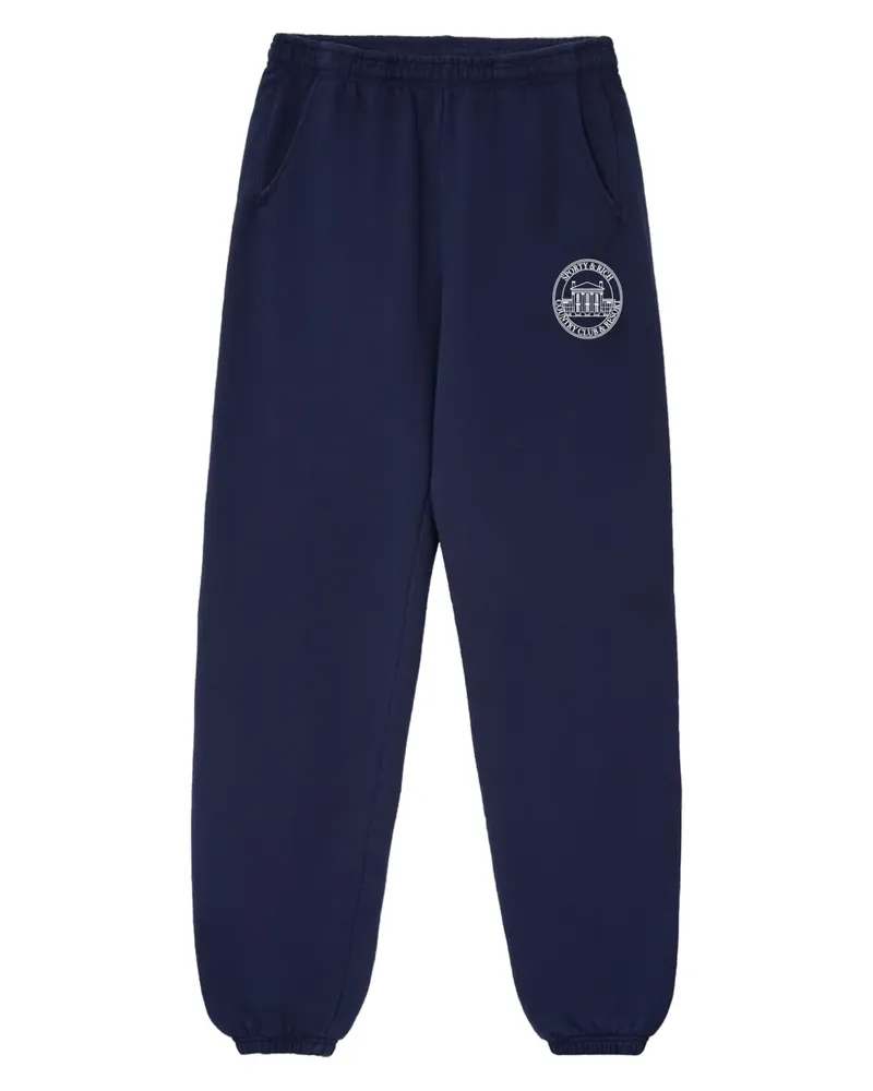 SPORTY & RICH Klassische Jogginghose - Blau Blau