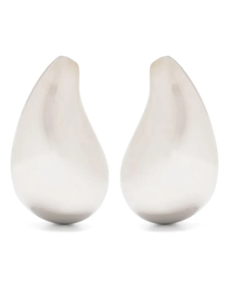 Courrèges Drop Ohrclips - Silber Silber