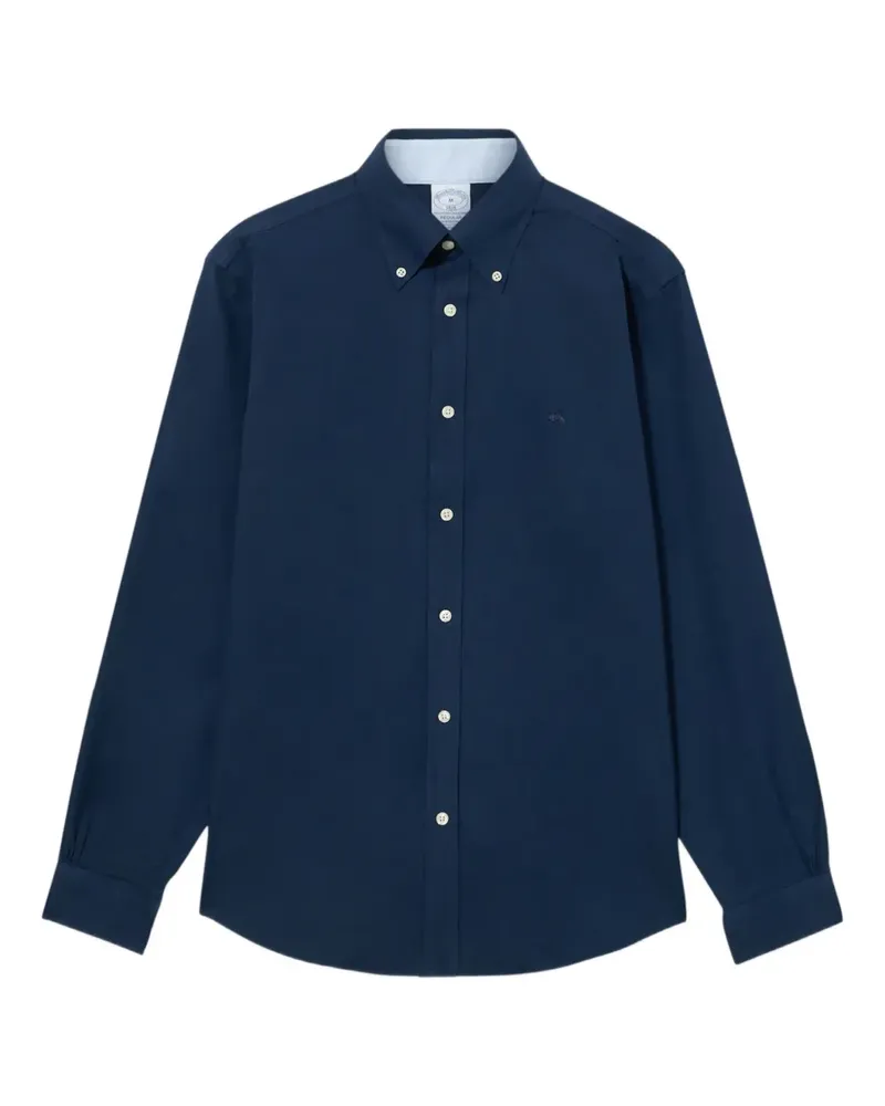Brooks Brothers Hemd mit Button-down-Kragen - Blau Blau