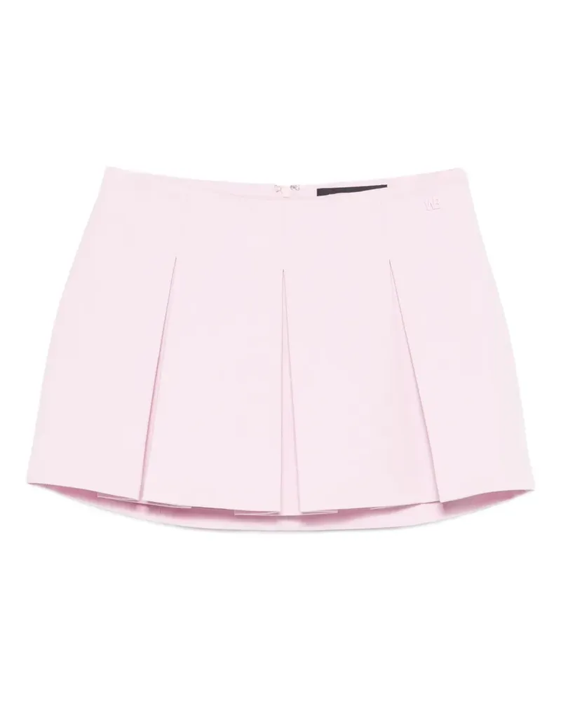 WRSTBHVR pleated mini skirt - Rosa Rosa