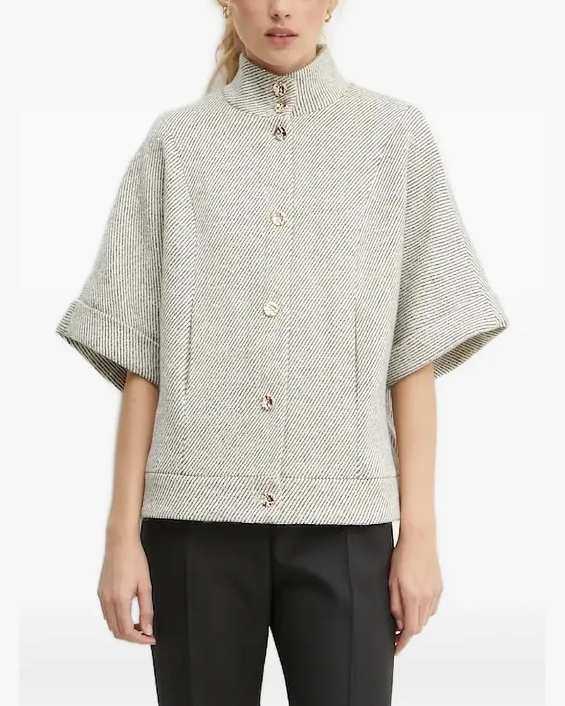BRUUNS BAZAAR Kurzärmelige Jacke - Weiß Weiß