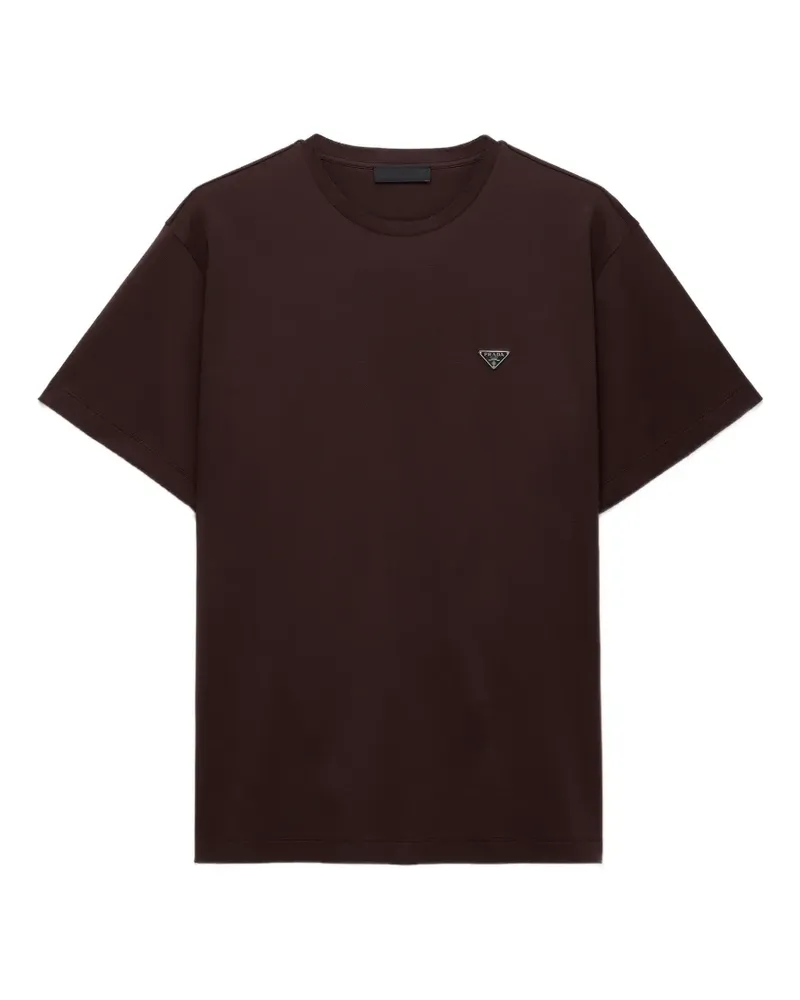 Prada cotton T-shirt - Braun Braun