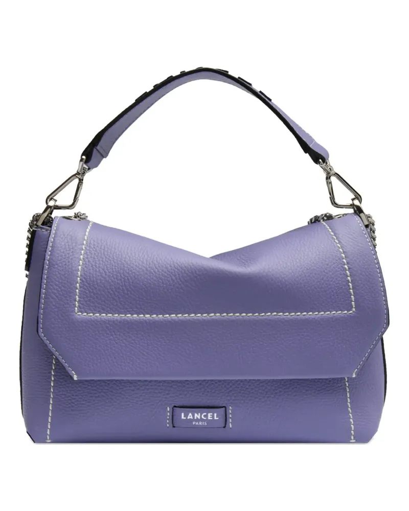 Lancel Ninon Satchel-Tasche mit Klappendetail - Blau Blau