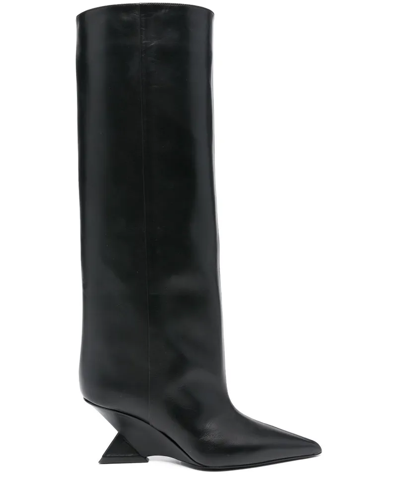 ATTICO Cheope Stiefel 105mm - Schwarz Schwarz