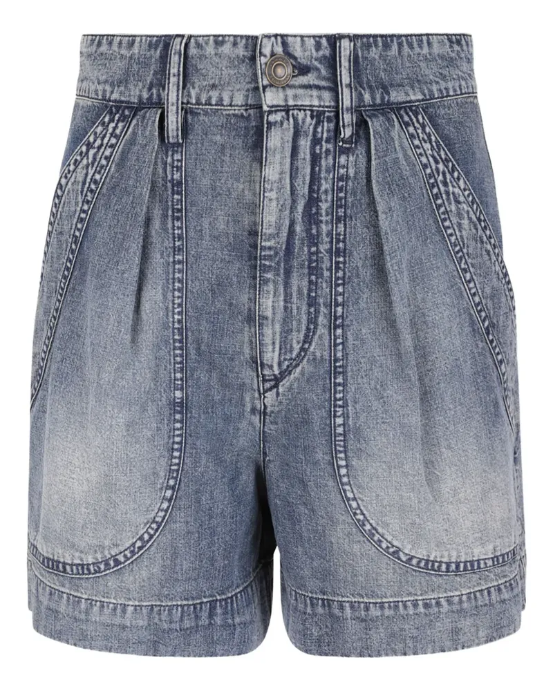 Isabel Marant Shorts mit Falten - Blau Blau