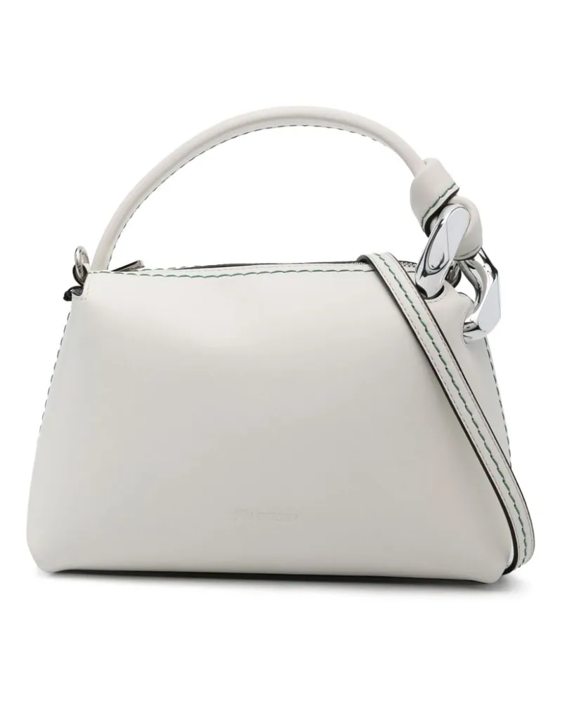 J.W.Anderson Kleine Corner Schultertasche - Weiß Weiß