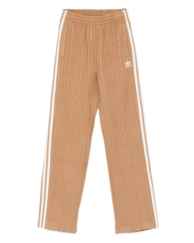adidas Jogginghose mit Streifen - Braun Braun