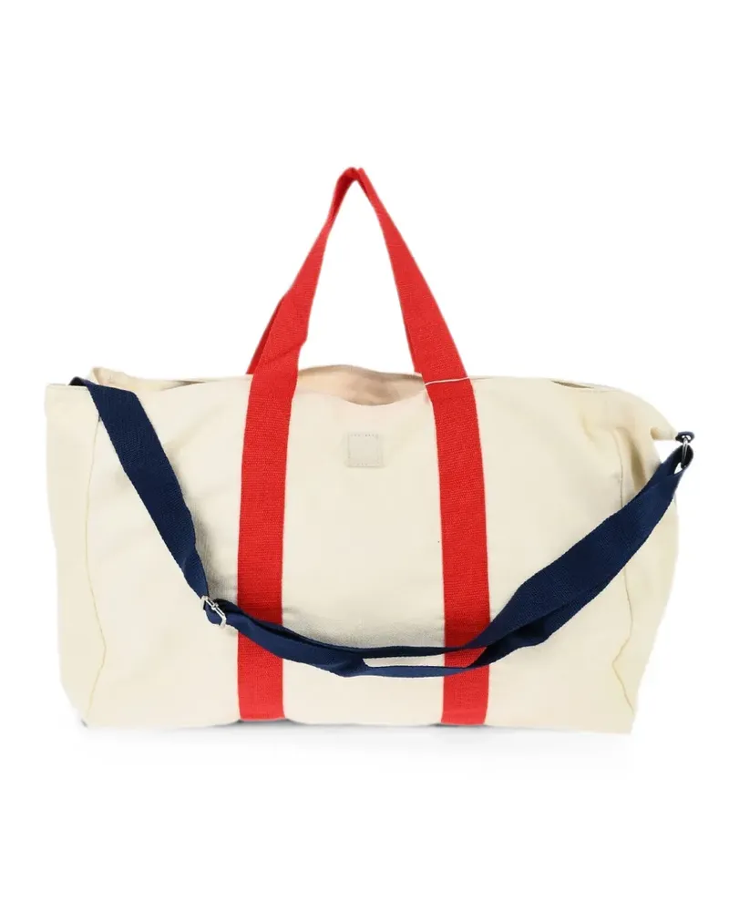 Woolrich Tote Bag aus Canvas mit Schulterriemen - Weiß Weiß