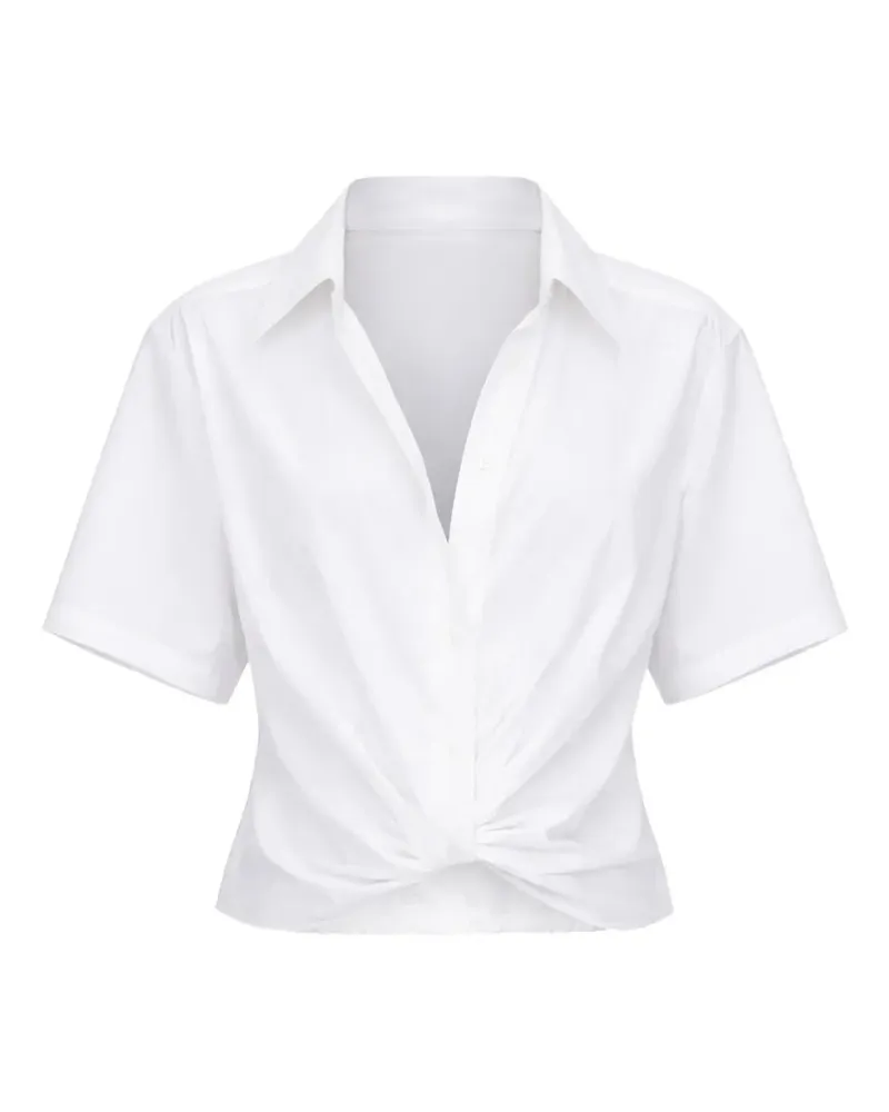 A.L.C. A C. Klassisches Hemd - Weiß Weiß