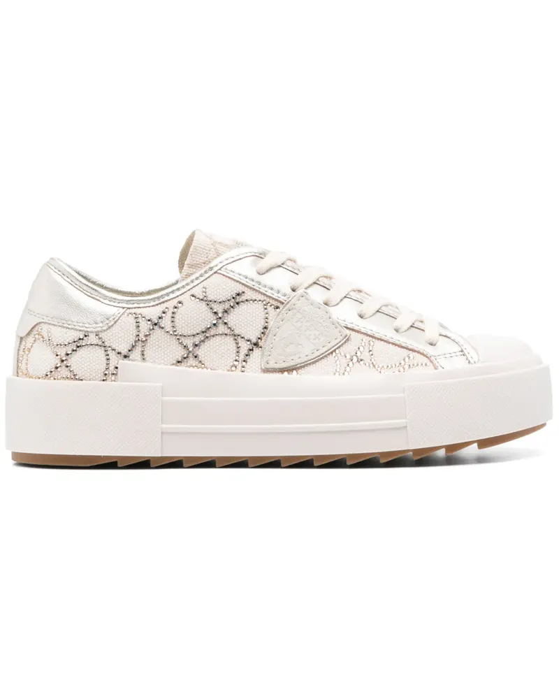 Philippe Model Paris Haute Sneakers - Nude Nude
