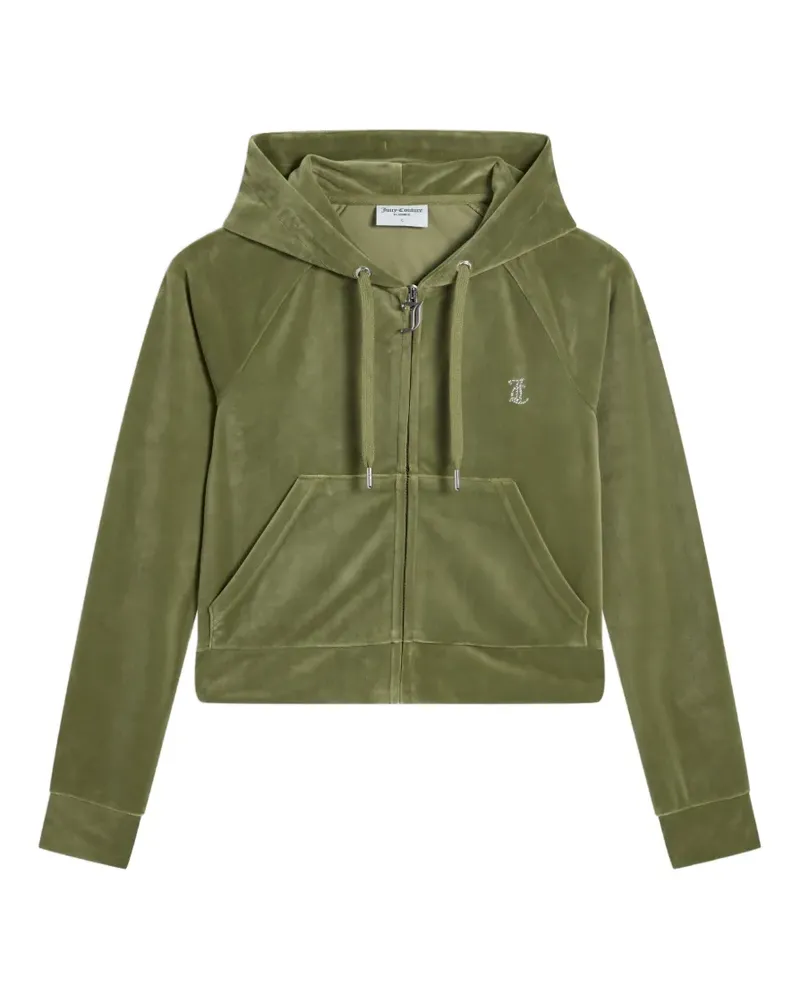 Juicy Couture Diamanté Hoodie - Grün Grün