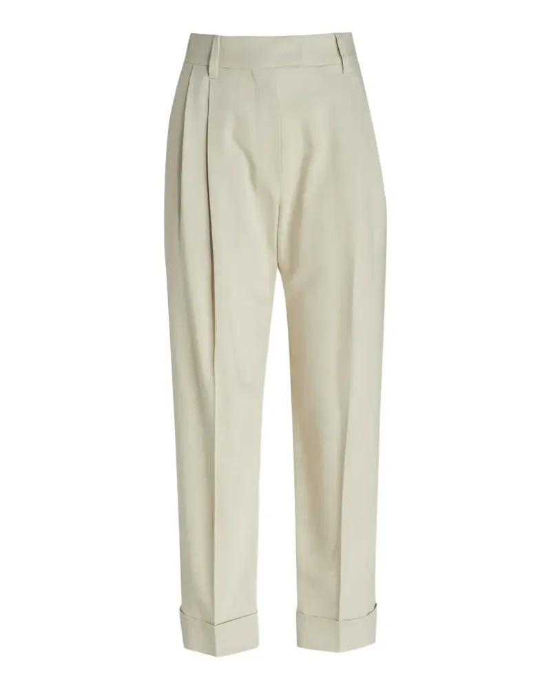 Brunello Cucinelli pleated tailored trousers - Nude Nude