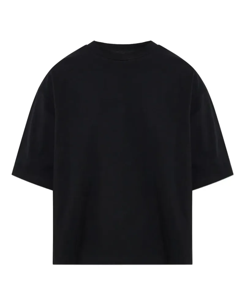 AllSaints Esme Amelie crochet-motif T-shirt - Schwarz Schwarz