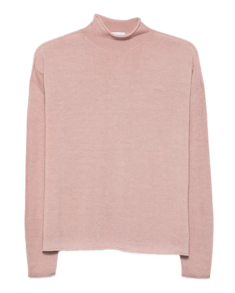 Arovescio Langärmeliger Pullover - Rosa Rosa