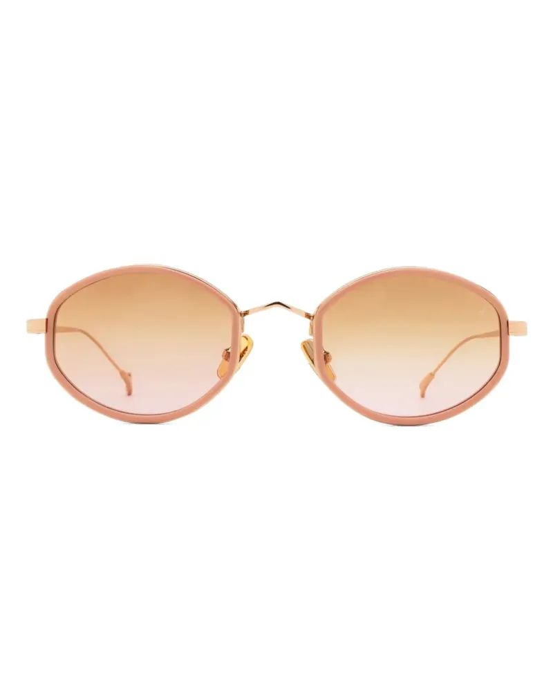 Eyepetizer Naomi Sonnenbrille mit geometrischem Gestell - Rosa Rosa