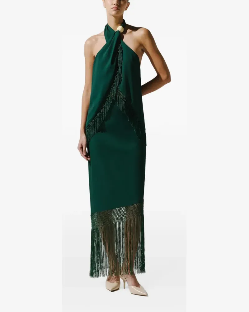 Baobab Collection Austin fringe-detail maxi skirt - Grün Grün