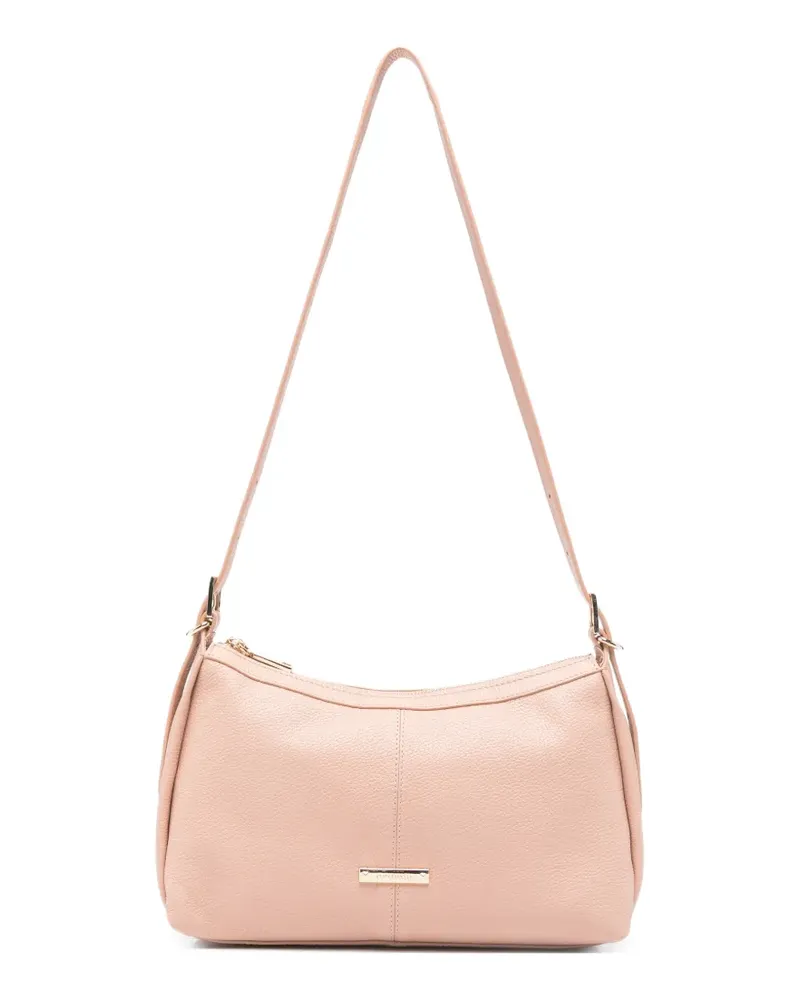 Cromia Serena grained-leather shoulder bag - Rosa Rosa