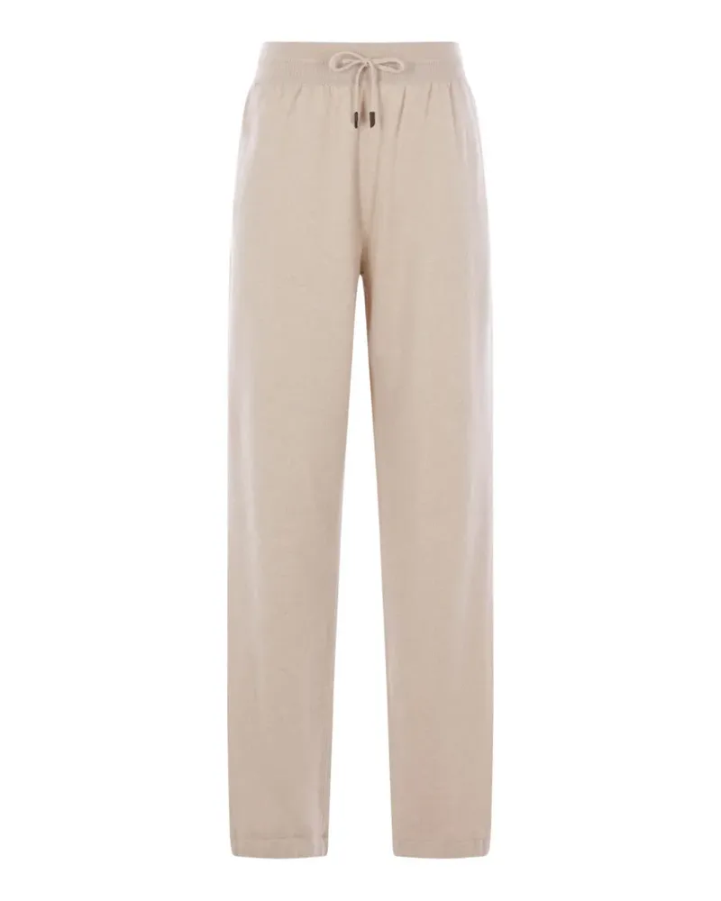 Loro Piana Jogginganzug mit Kordelzug - Nude Nude