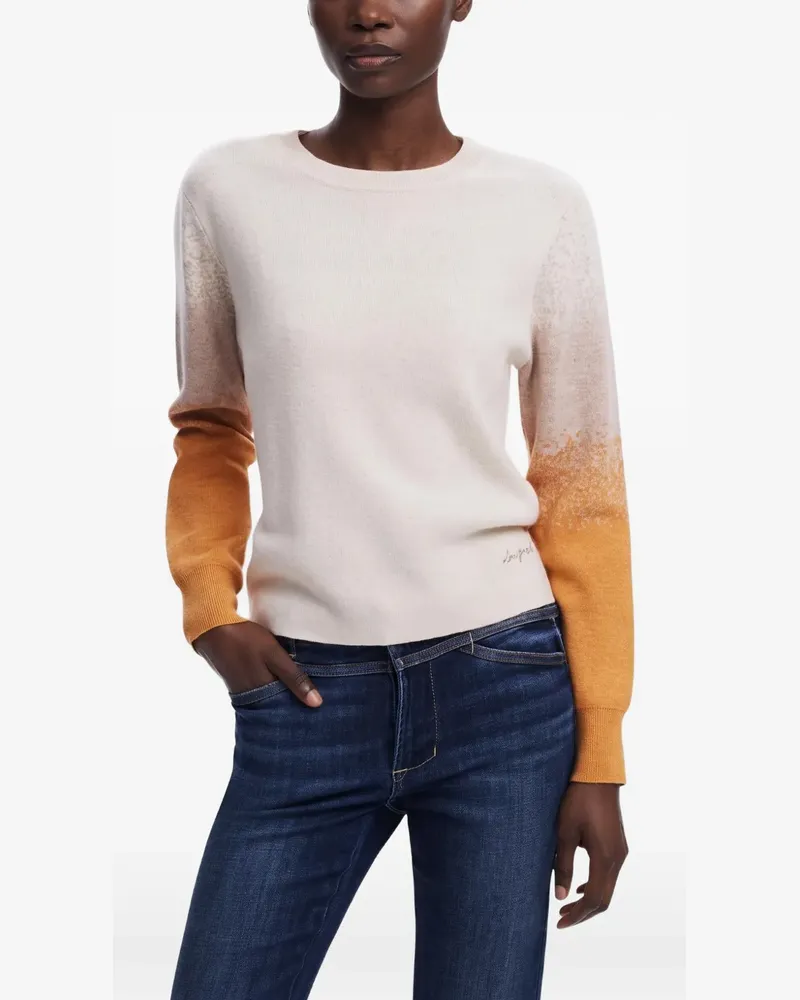 Desigual ombré-effect sweater - Nude Nude