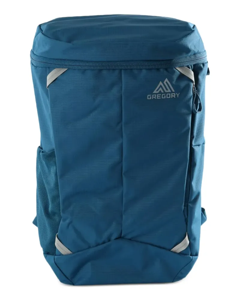 Gregory Rhune 25 logo-print zip-around backpack - Blau Blau