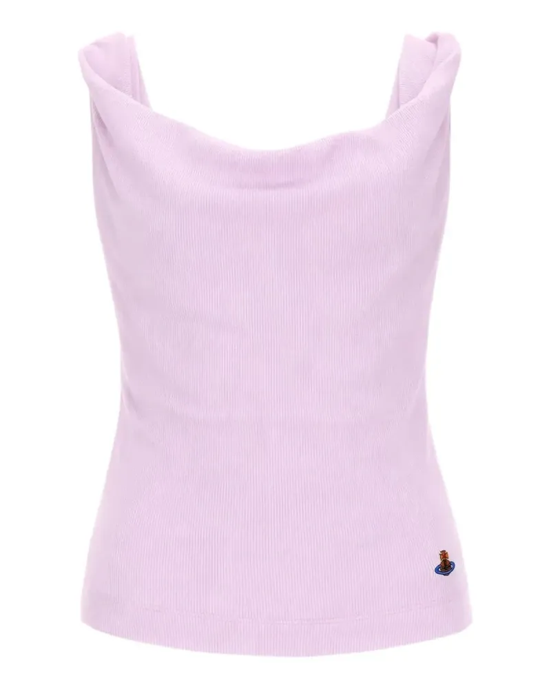 Vivienne Westwood Anna twisted-straps tank top - Rosa Rosa