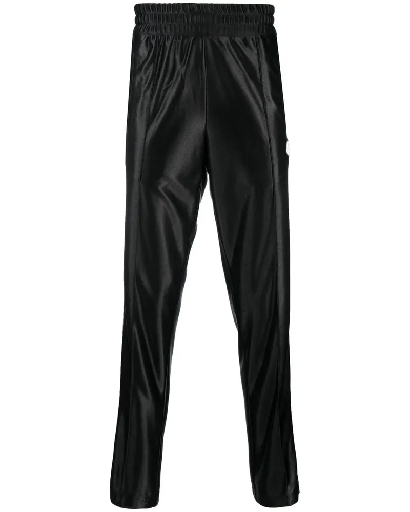 Palm Angels x Moncler Jogginghose mit Logo-Patch - Schwarz Schwarz