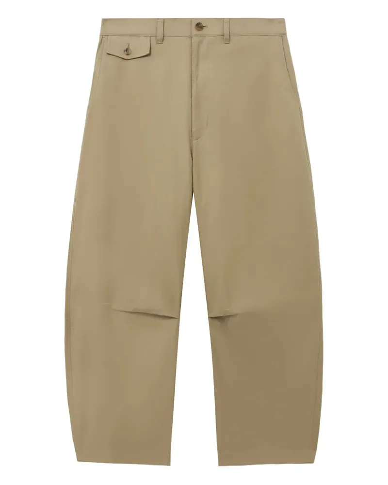 Comme des Garçons Triple Layer Wide-Leg-Hose - Nude Nude