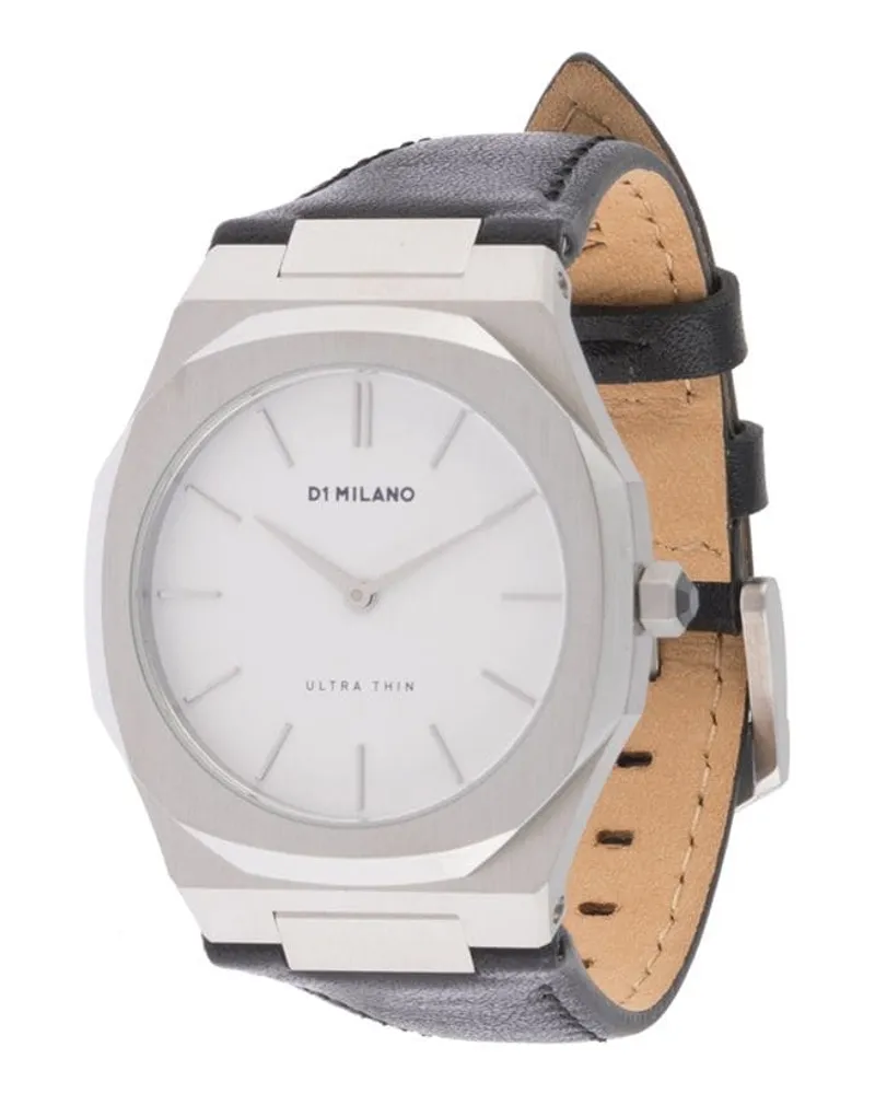 D1 Milano Armbanduhr mit Perlen - Schwarz Schwarz