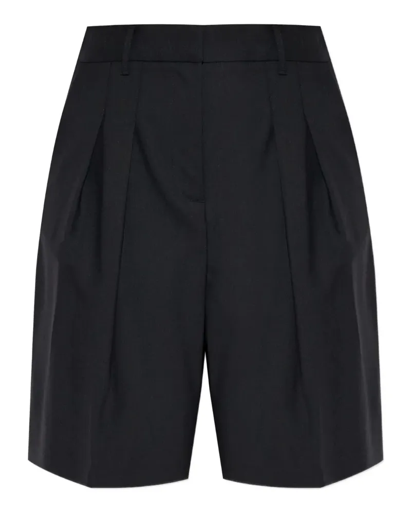 IRO Shorts mit Bundfalten - Schwarz Schwarz