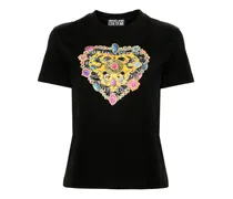T-Shirt mit Barocco Heart-Print