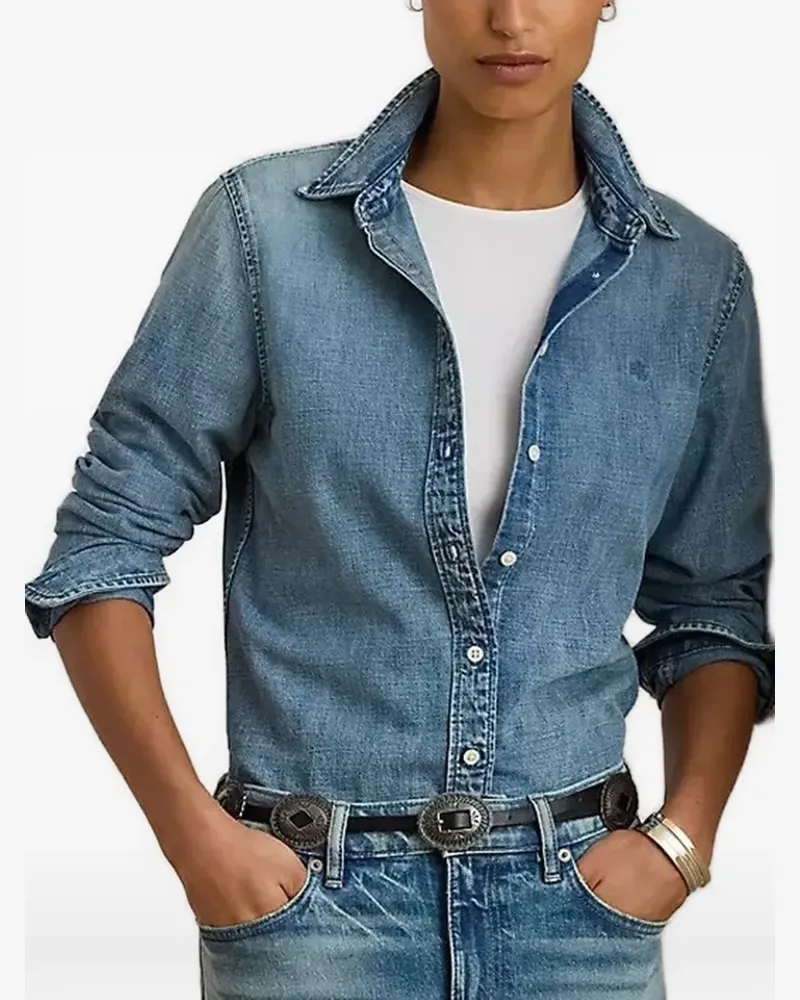 Ralph Lauren buttoned shirt - Blau Blau