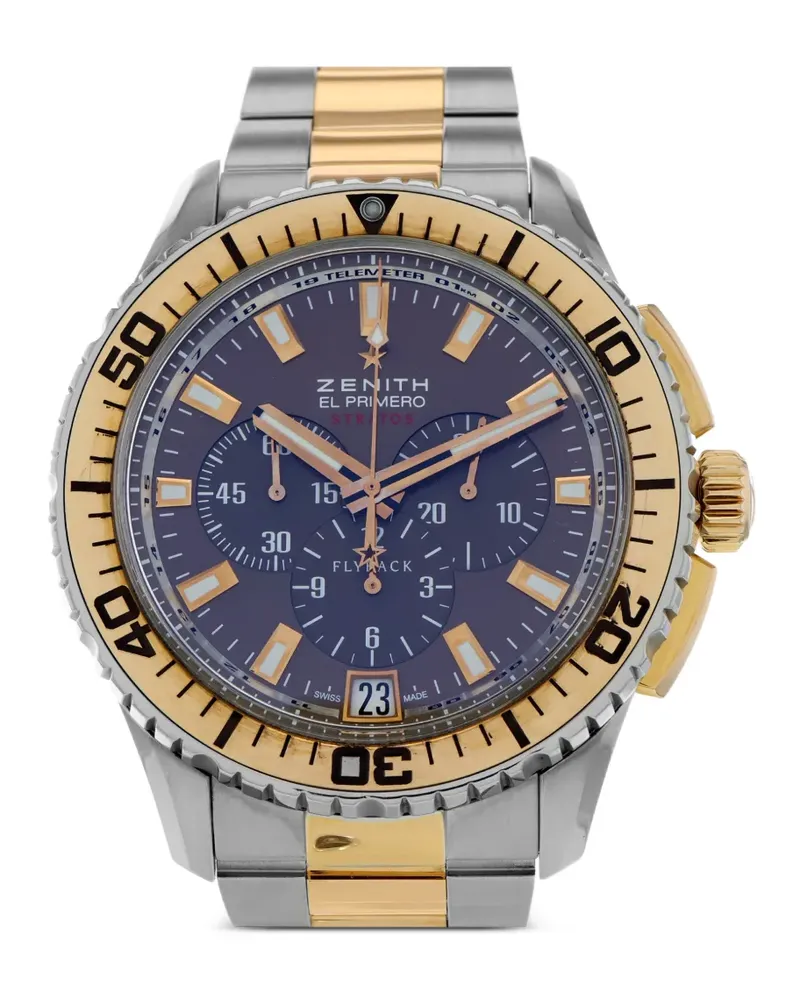 Zenith El Primero Stratos Flyback Armbanduhr 45mm - Blau Blau