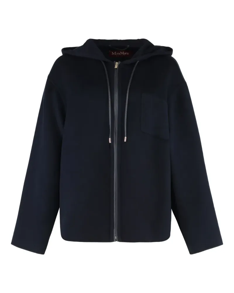 Max Mara Mina Kapuzenjacke - Schwarz Schwarz