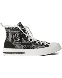 Karl Lagerfeld KLJ VULC High-Top-Sneakers Schwarz